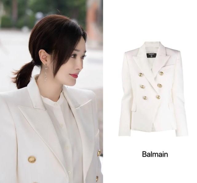 秦岚新剧变身职场女强人穿搭潇洒干练短发造型更是气质十足