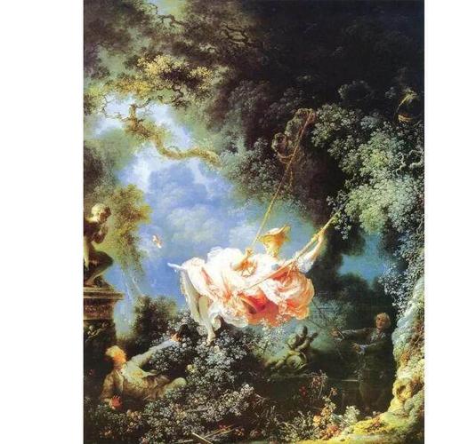 《秋千》,弗拉哥纳尔的招牌作品.
