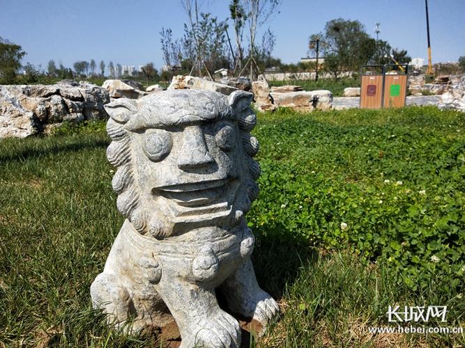 探班沧州旅发大会——百狮园里好风光 南川楼朗吟楼彩绘已完成