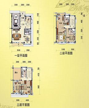 天津碧桂园双拼别墅g14户型图