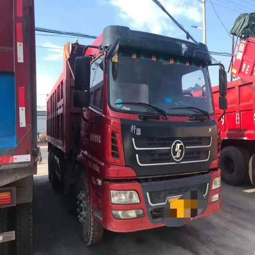 汽摩及配件 商用车 货车 二手国五轻皮前四后八自卸车 陕汽轩德   上