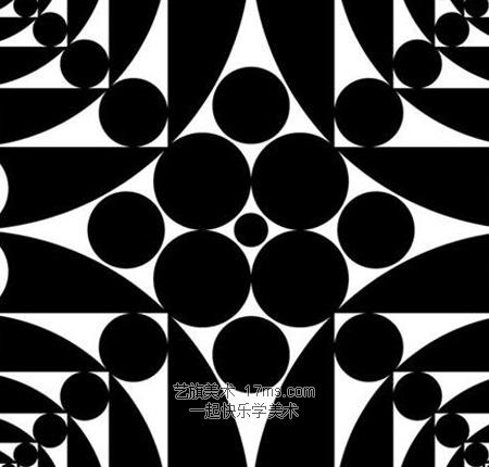 平面设计基本形的各种排列