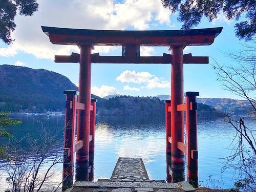 箱根神社-鸟居