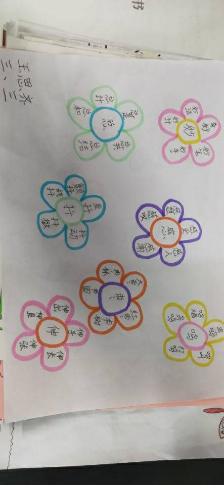 生字开花