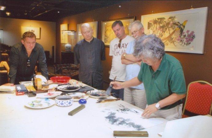 致园美术馆开展中外文化交流活动
