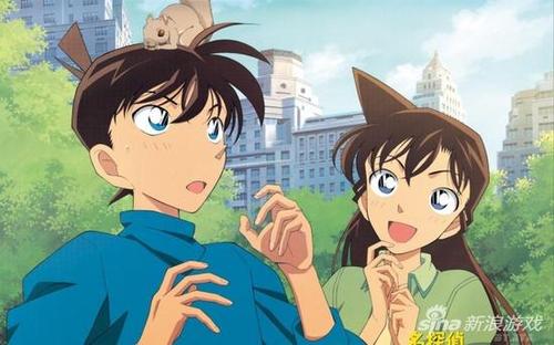 柯南会画到新一小兰生孩子