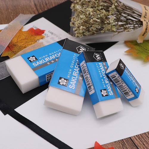 正品包邮日本樱花素描速写橡皮擦大小号超净橡皮檫美术考试专用