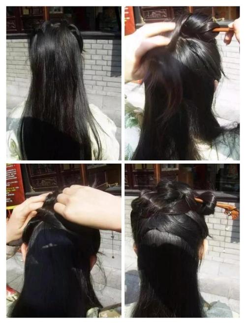 三款特别简单古装发型的梳法,手残党也能学会