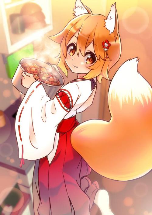 贤惠幼妻狐仙小姐:小狐仙精美插画分享,聪明又贤惠