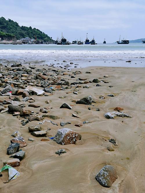 苍南棕榈湾渔港沙滩