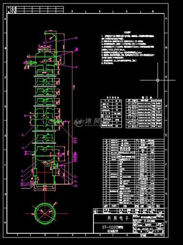 st-0202精馏塔设计图