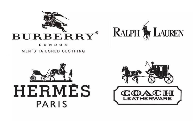 很多奢侈品牌都爱用马来设计 logo   比如说拉夫劳伦,爱马仕,蔻驰