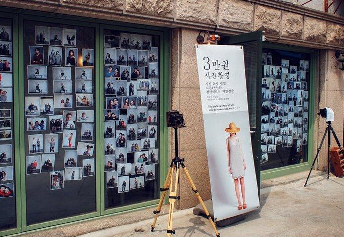 特别喜欢这家照相馆,从外观到内部装饰都好有电影感,在国内是看不到