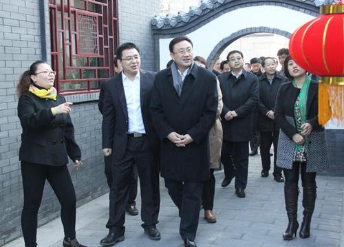 区委书记王刚到旺泉街道,石园街道调研-顺义网城