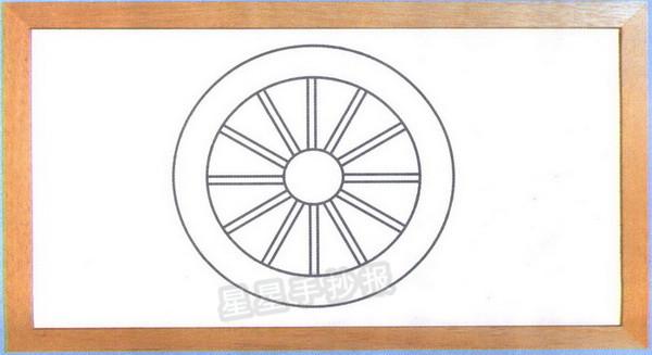 车轱辘简笔画
