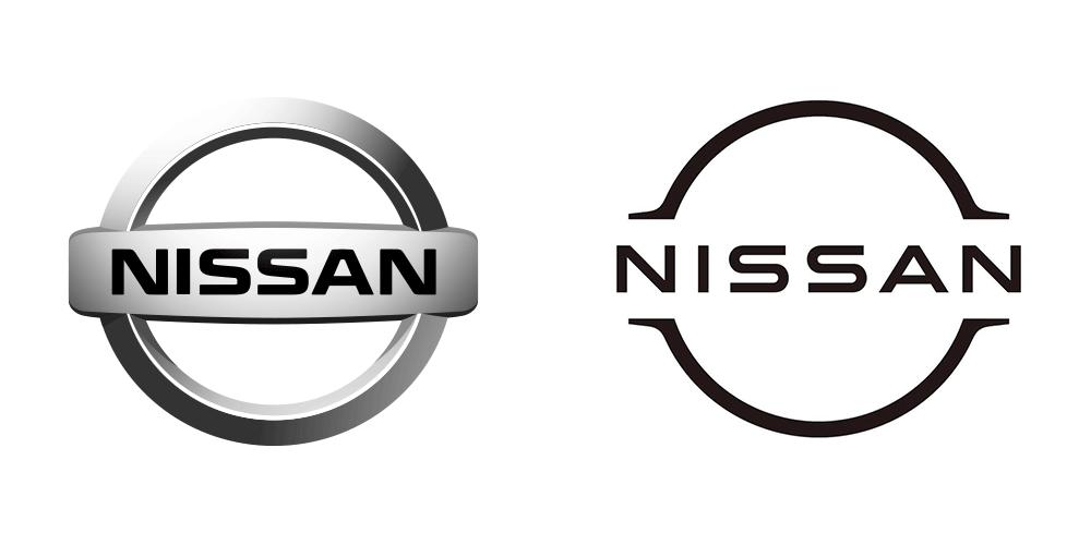 nissan日产汽车全新logo升级蜕变设计,开启全新扁平化