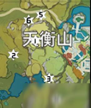 《原神》天衡山岩神瞳在哪 天衡山岩神瞳位置分布图一览