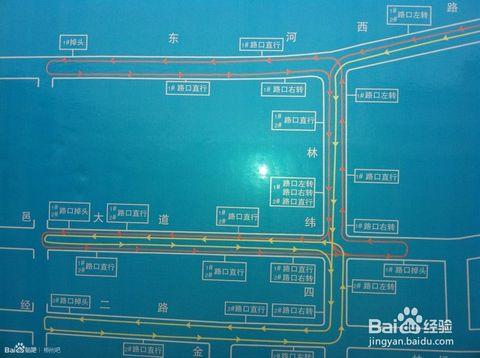 2014-2015郴州市驾考科目三线路图