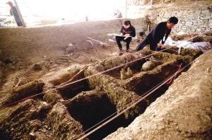 山东沂水发掘2600年前国君级古墓引关注