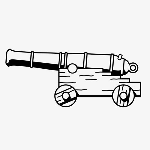 一架大炮
