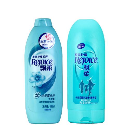 一折飘柔兰花护发素_飘柔家庭兰花清爽去屑洗发水 丝滑护发素400ml