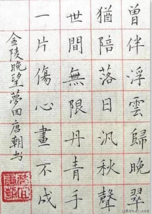 【书写经典】第150期,高蟾(唐)《金陵晚望》