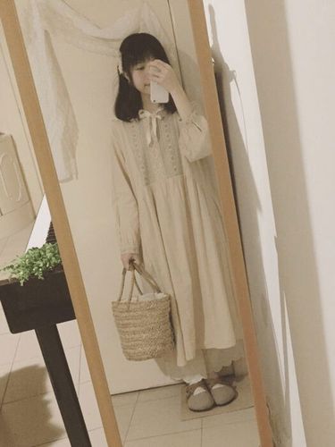 2021森林系穿搭指南,像精灵般可爱的森系女子