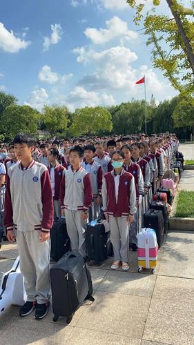 校园活动秀峰中学初二学生千灯基地社会实践活动