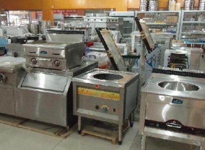 越秀区二手饭店餐厅设备回收不锈钢灶台回收
