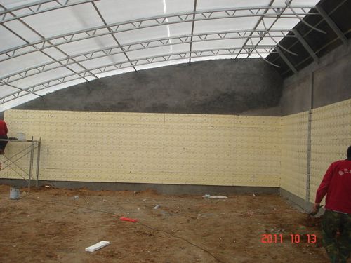 仲宫蔬菜大棚太阳能采暖工程(二)