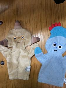 包邮全新正版花园宝宝依古比古,玛卡巴卡手偶