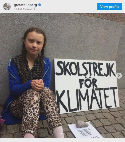 瑞典环保少女格蕾塔桑伯格的传奇人生