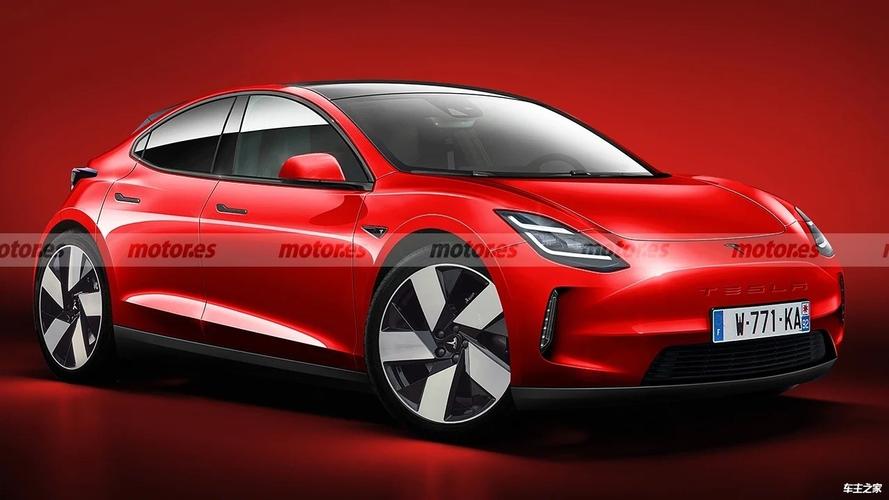 特斯拉毛豆2假想图曝光入门产品续航或300km起