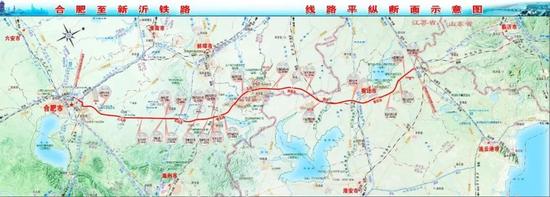 2025年6月竣工通车合新高铁安徽段全线施工招标启动