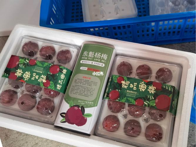 仙居杨梅包装越来越好看了_杨梅_仙居杨梅_美食_美食