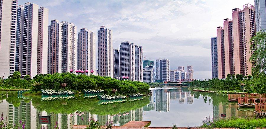 来宾市水城风光