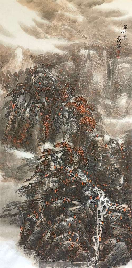 画家潘怡斌山水画作品欣赏(一)