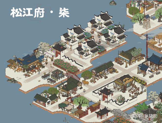 江南百景图松江府应天府苏州府杭州府布局