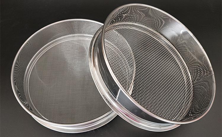 筛网不锈钢筛子家用厨房面粉筛超细20目粉塞小筛子过滤标准分样筛