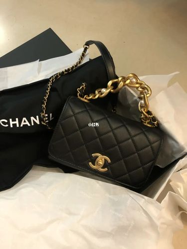 香奈儿 我的命运之包到手_包包_珍珠_国贸攻略_香奈儿