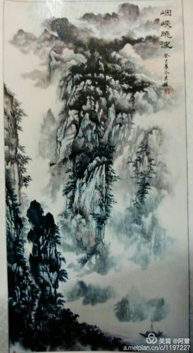 冯丽娟—仿白雪石,施云祥,王中年,曾刚等画家山水画及