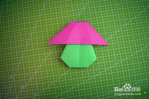 纸蘑菇怎么折 折纸蘑菇的步骤图解法