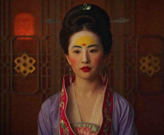 童话电影中的真人版公主刘亦菲版花木兰定妆照曝光