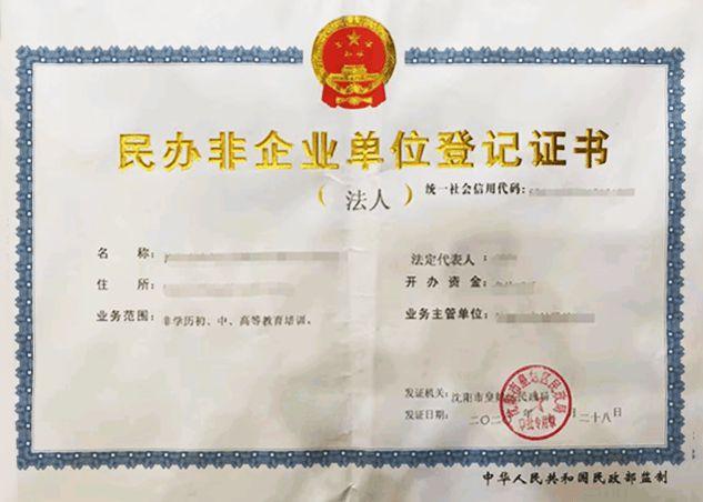 关于校外培训机构|教育|营业执照