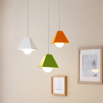 后现代北欧风文艺复古中式田园小吊灯餐桌吊单头多色走廊装饰吊灯