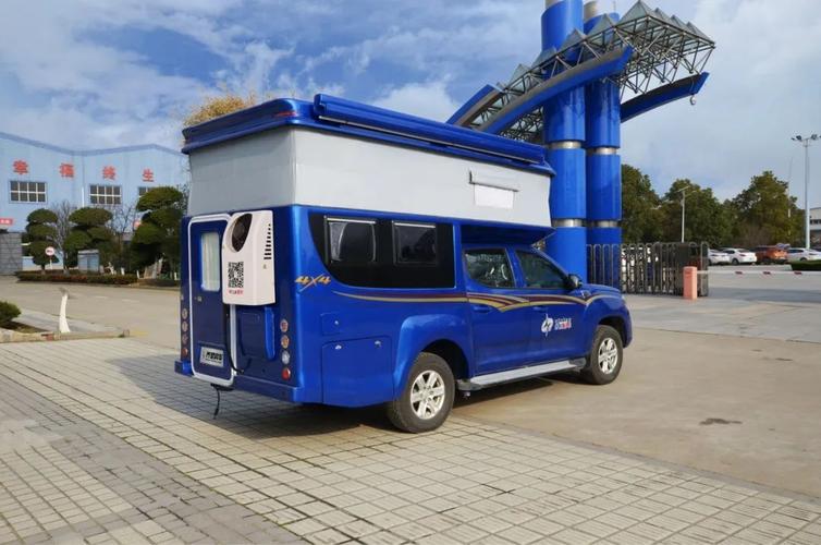 皮卡升顶房车,四驱越野大通双排,硬汉气质欲