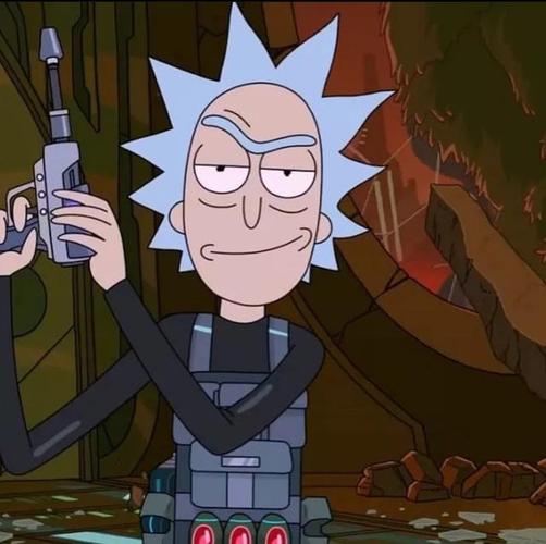 动漫男生头像系列 rick and morty