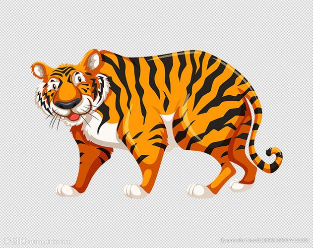 卡通老虎图片