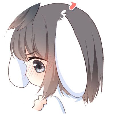 漫画情头系列转自快看漫画《怦然心动》【强烈安利嗷】小清新 小白兔