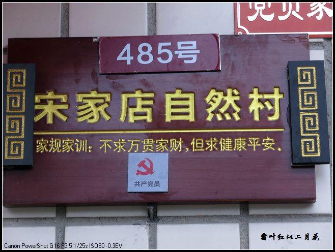 独特的门牌